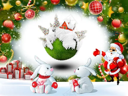 圣诞节背景图片 圣诞节背景图片