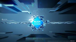 区块链概念psd