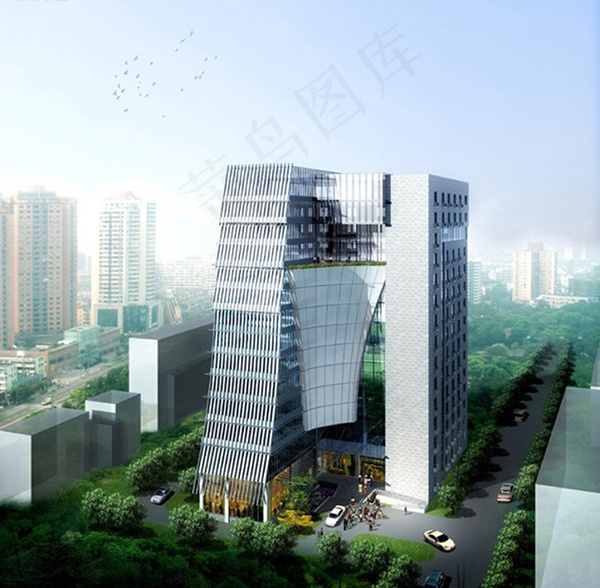 科技中心3d模型