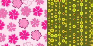 可爱时尚背景,背景元素