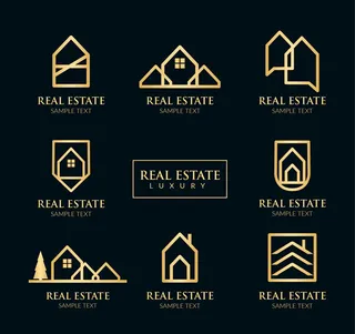 金色不动产标志