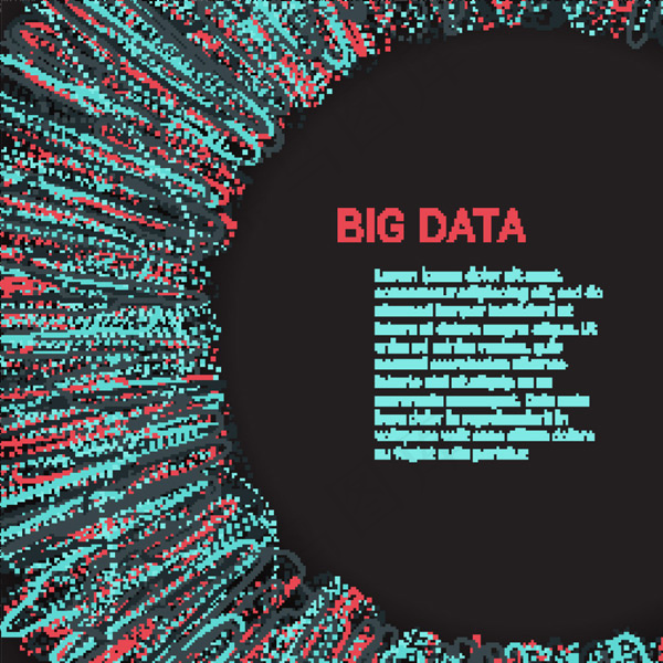 抽象线条边框背景