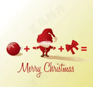 可爱的圣诞老人