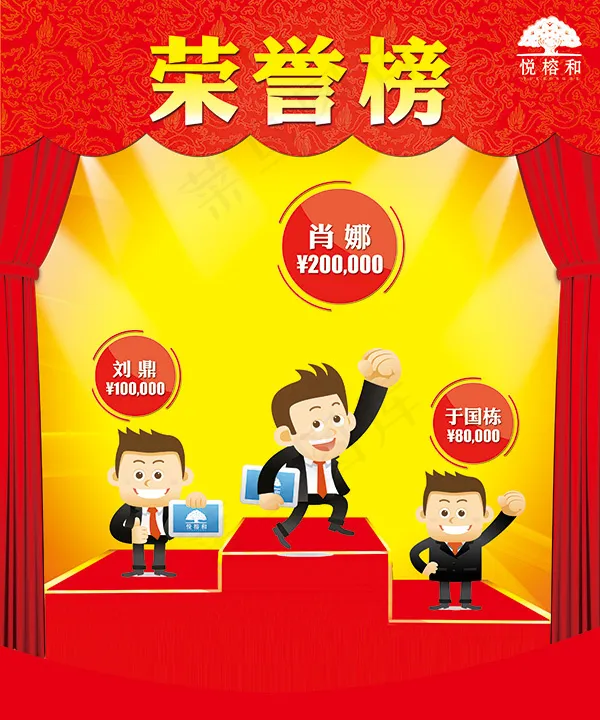 企业荣誉榜背景(3150X3780(DPI:200))psd模版下载