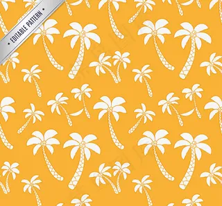 椰子树无缝背景