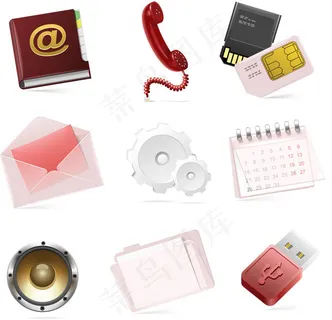 it行业用具图标,免抠元素 it行业用具图标,免抠元素