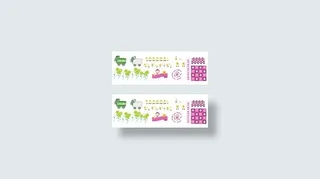 小绵羊主题矢量