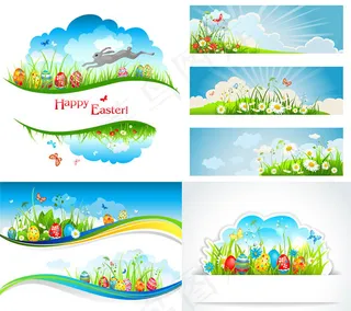 复活节自然风景