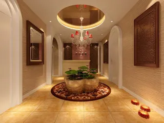 豪华的走道模型