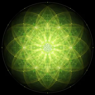 炫丽动感花纹背景