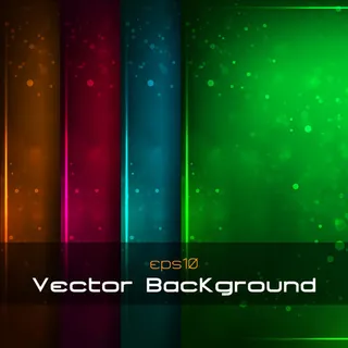 彩色光晕背景