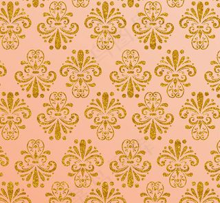 欧式金色花纹背景