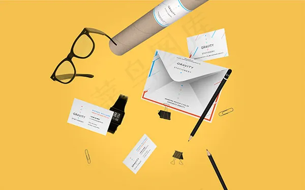 智能vi展示样机(4000X2500(DPI:150))psd模版下载