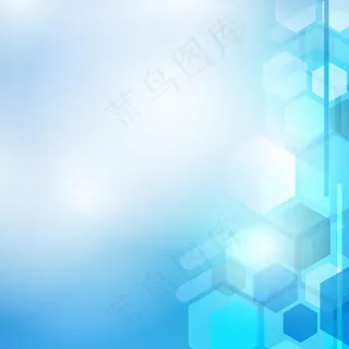 六角形几何背景