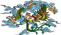 矢量彩色龙纹_31ai矢量模版下载