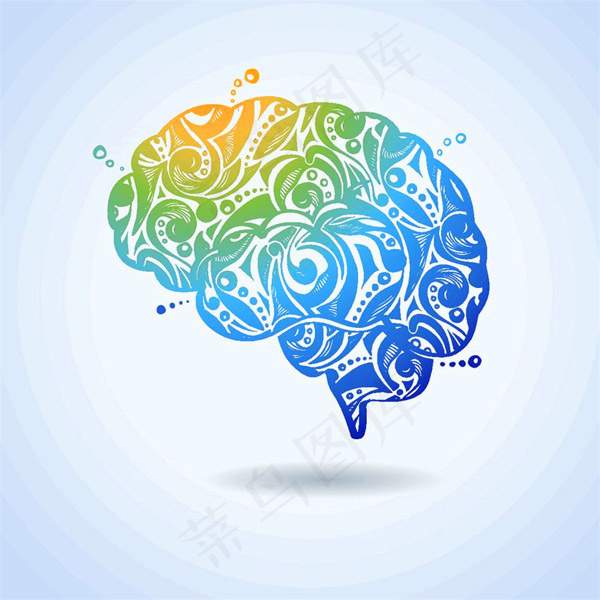 大脑思维图标,免抠元素eps,ai矢量模版下载