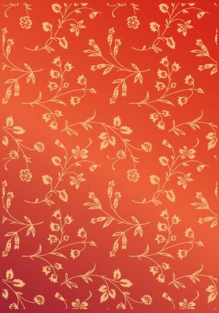 可爱小花束花纹