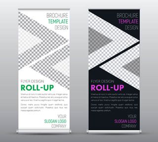 时尚简约风展架