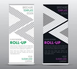 时尚简约风展架