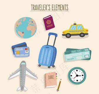 旅行元素设计
