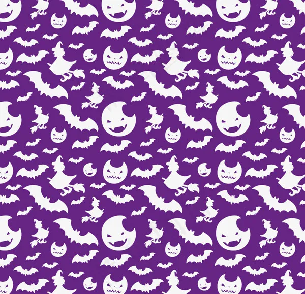 蝙蝠与月亮背景ai矢量模版下载