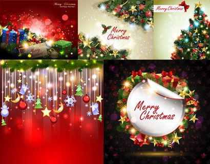 圣诞快乐装饰气氛