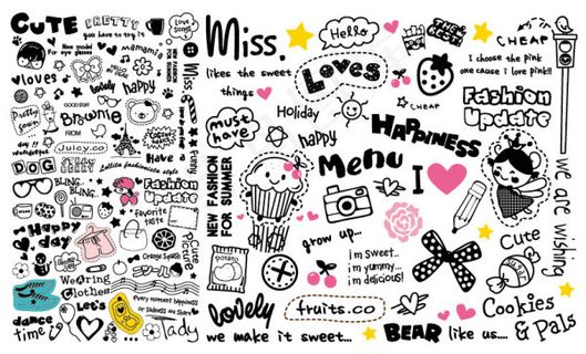 可爱的图案 可爱的图案