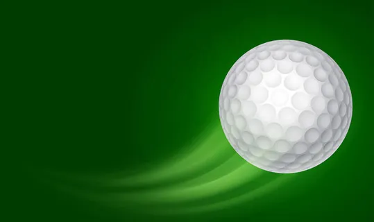 动感高尔夫球矢量 动感高尔夫球矢量