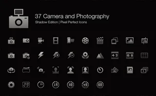 拍照设备小图标,免抠元素