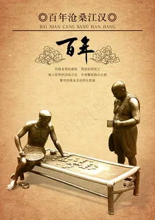 百年沧桑江汉海报 百年沧桑江汉海报