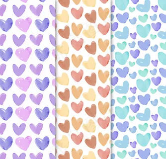 爱心无缝背景