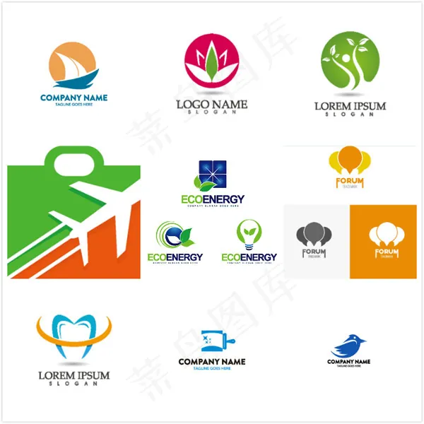 企业主题LOGOeps,ai矢量模版下载