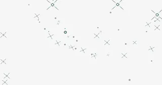 绿色星星促销海报免抠