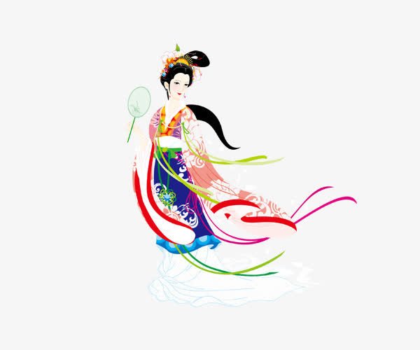 嫦娥奔月免抠