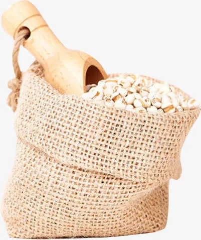 麻袋装薏米免抠