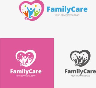 矢量时尚企业商标设计素材免抠