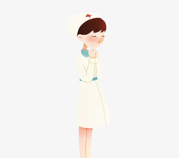 卡通护士矢量免抠