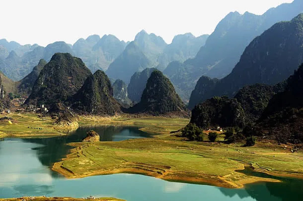 广西百色浩坤湖风景免抠