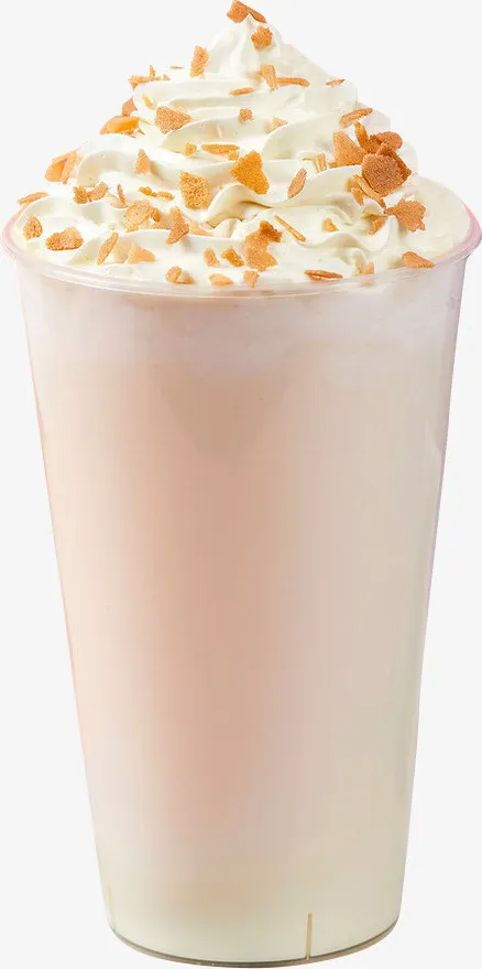 烤奶雪顶奶茶免抠