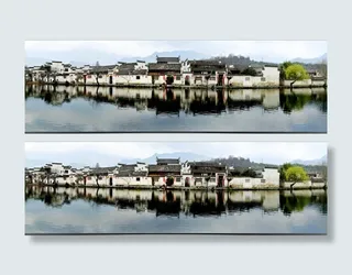 中国风简约大气淘宝海报背景