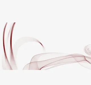 红色手绘丝状背景素材