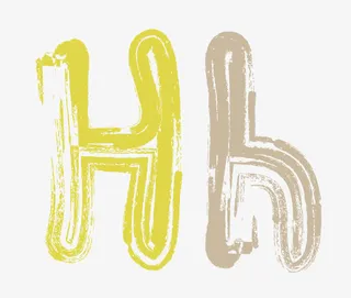 英语字母大小写H免抠