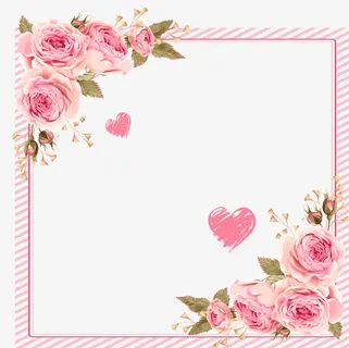 母亲节情人节粉色浪漫免抠