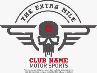 时尚骷髅印花设计矢量素材丝网印免抠