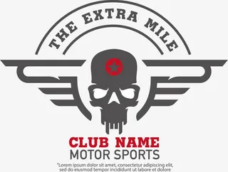 时尚骷髅印花设计矢量素材丝网印免抠