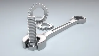 C4D，工业，齿轮，工具高清