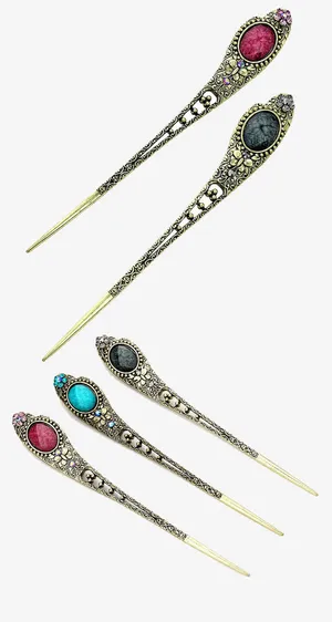 古风发簪摆饰元素免抠