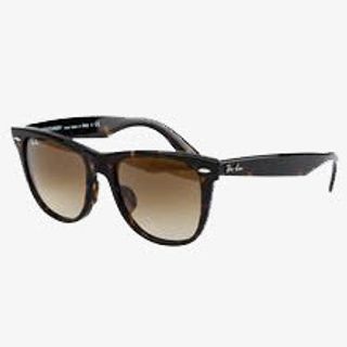 黑色边框雷朋墨镜免抠