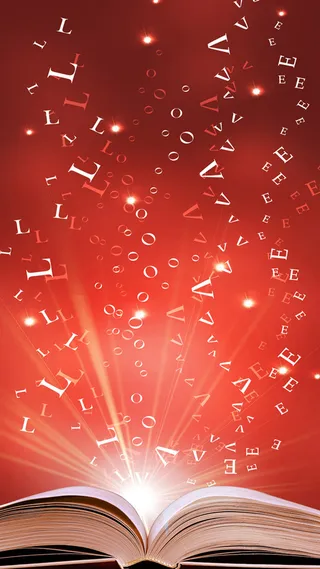 纷飞的字母H5背景高清