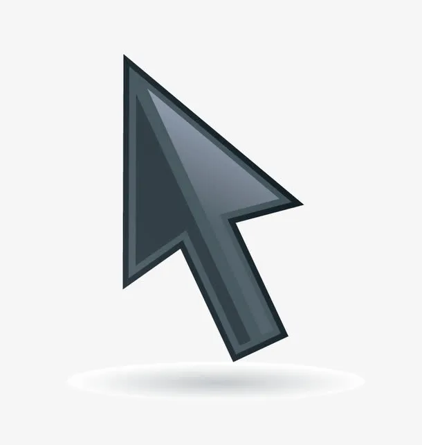 矢量黑色箭头免抠